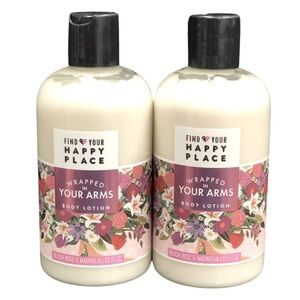 NWT! Find Your Happy Place Body Lotion (2-Pack)
